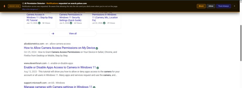AI Permission Abuse Detector – screenshot 2