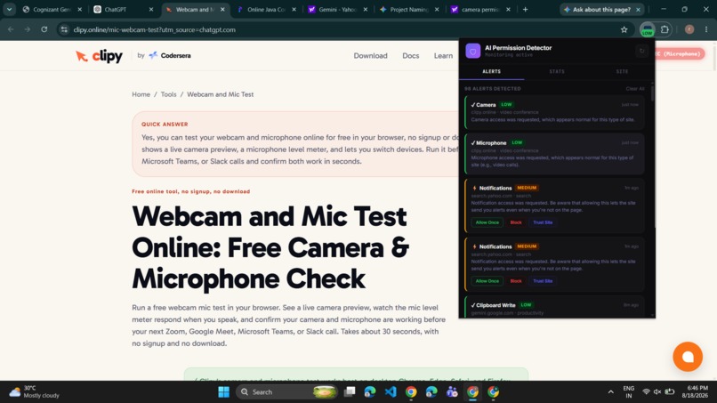 AI Permission Abuse Detector – screenshot 5