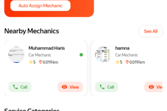 onfix-the mechanic finder and appointment system