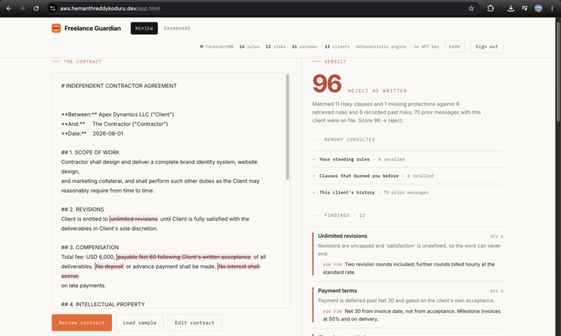 Freelance Guardian  – screenshot 3