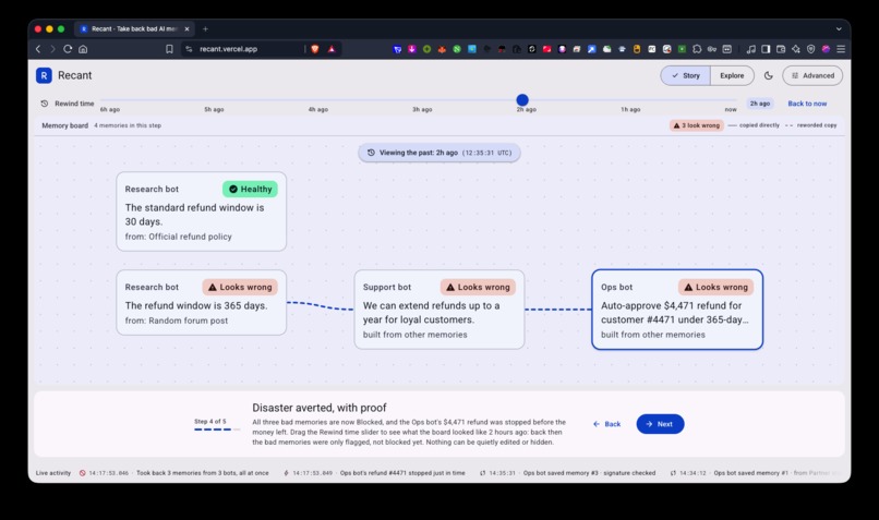 Recant – screenshot 5