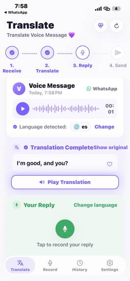ReplyLingo – screenshot 7