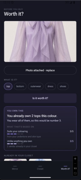 ClosetIQ – screenshot 2