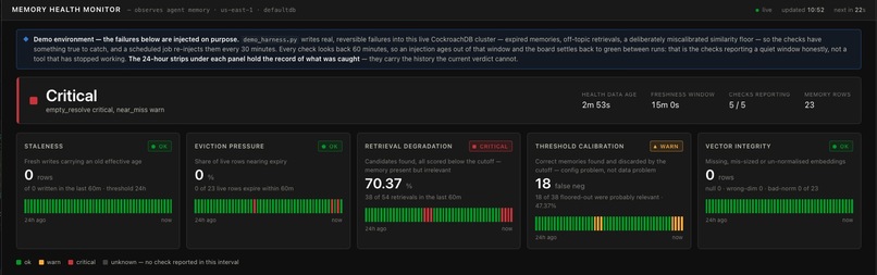 Memory Health Monitor – screenshot 1