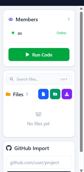 Code Collaboration Platform – screenshot 3