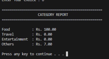 Expense Management System – screenshot 3
