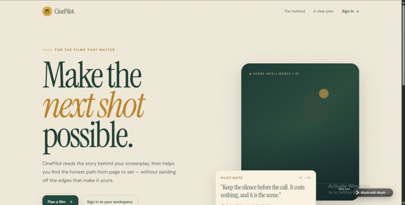 cine pilot ai – screenshot 10