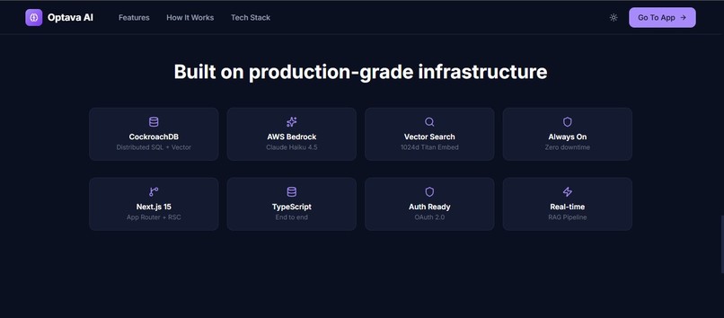 Optava AI – screenshot 1