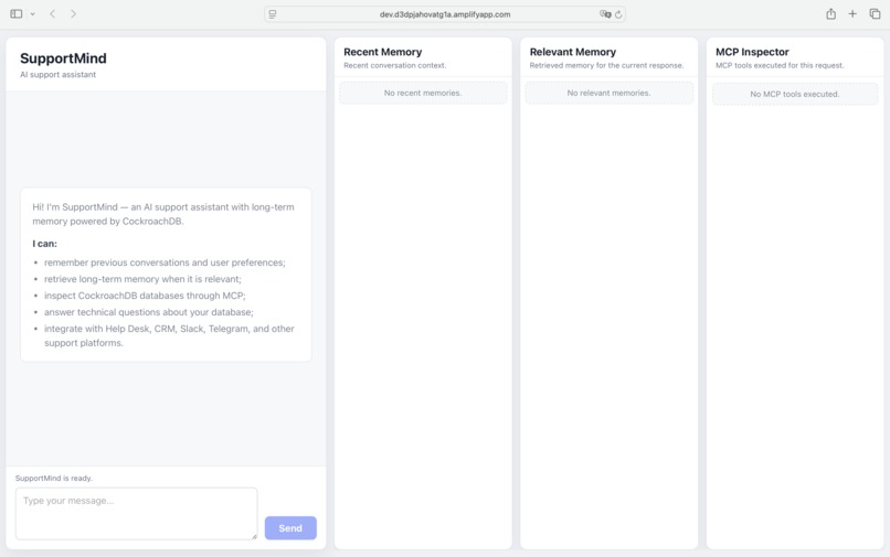 SupportMind – screenshot 1