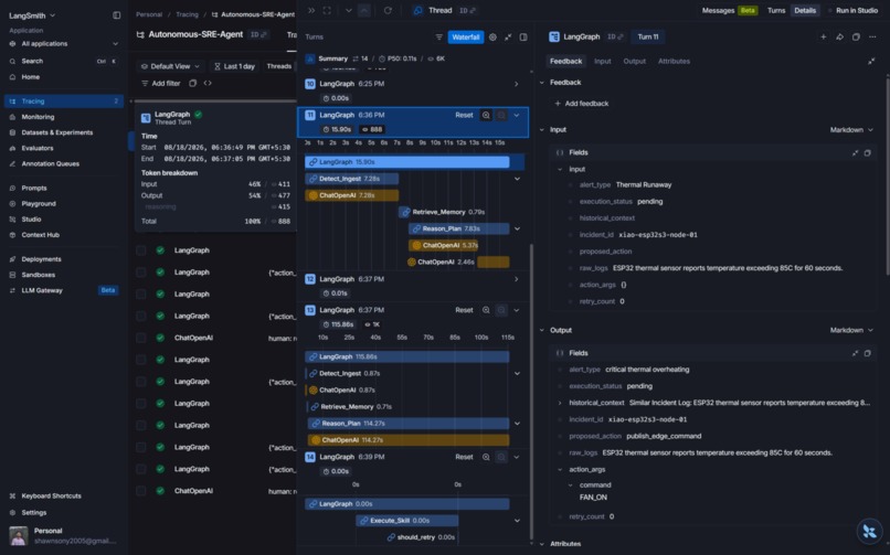 EdgeOps Agent: Cognitive SRE with Distributed Vector Memory – screenshot 8