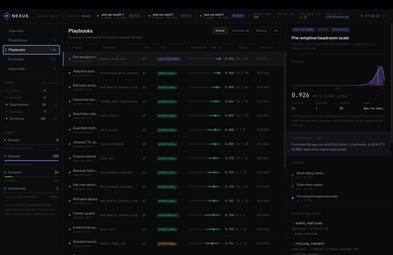 NEXUS —Darwinian memory evolution  for AI agents – screenshot 5