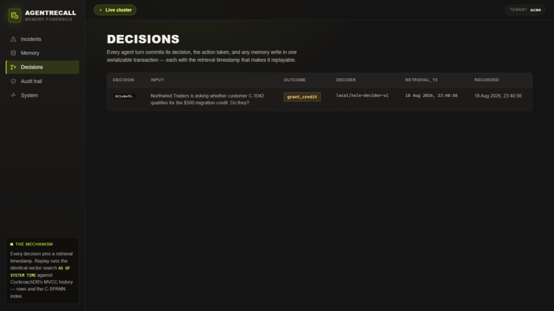 AgentRecall – screenshot 3