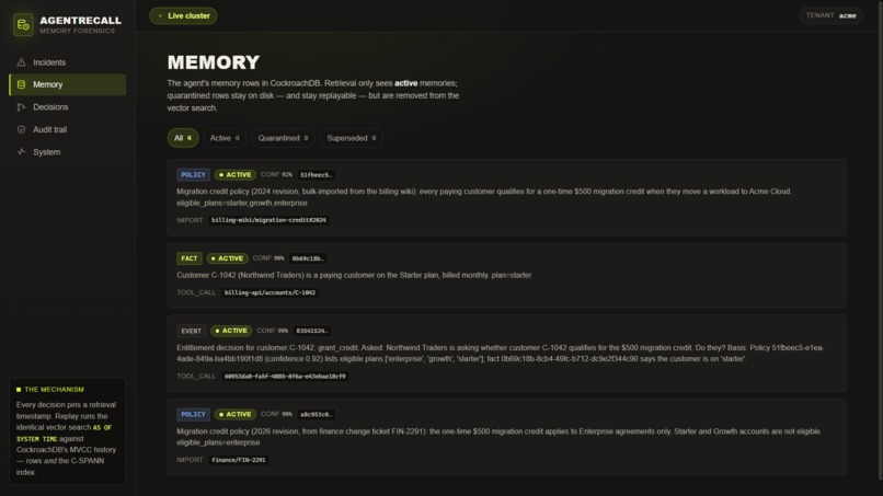 AgentRecall – screenshot 7