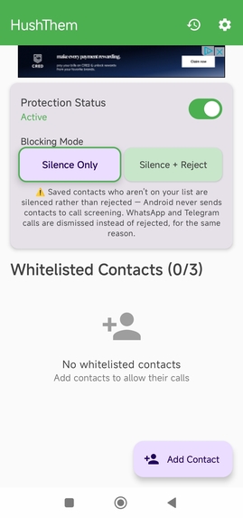 HushThem – screenshot 2