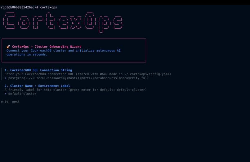CortexOPS: AI agent for CockroachDB with memory. – screenshot 5