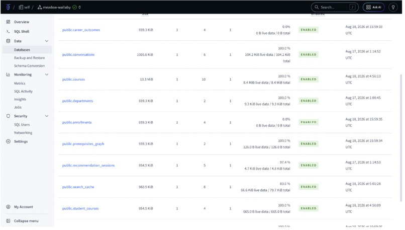 CourSelect – screenshot 5