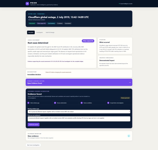 PRIOR – screenshot 1