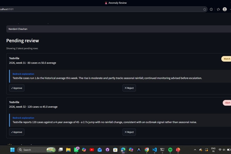 Flu Watch — AWS × CockroachDB Sentinel – screenshot 3