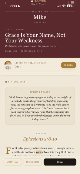 Rooted: Personalized Bible Study – screenshot 8