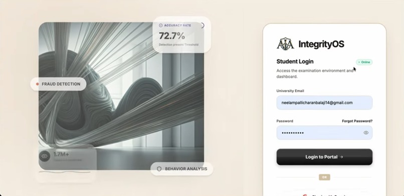 Assesment Integrity Platform – screenshot 2