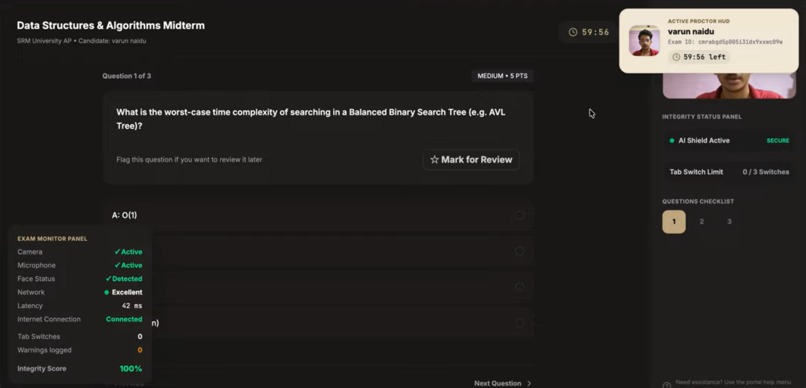 Assesment Integrity Platform – screenshot 4