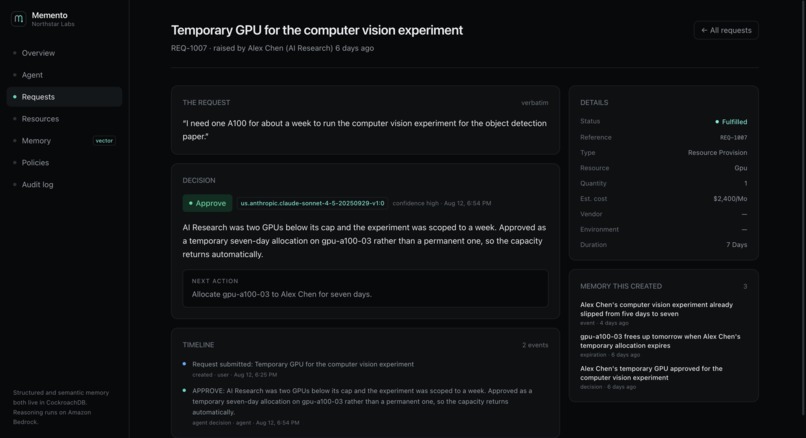 Memento – screenshot 2
