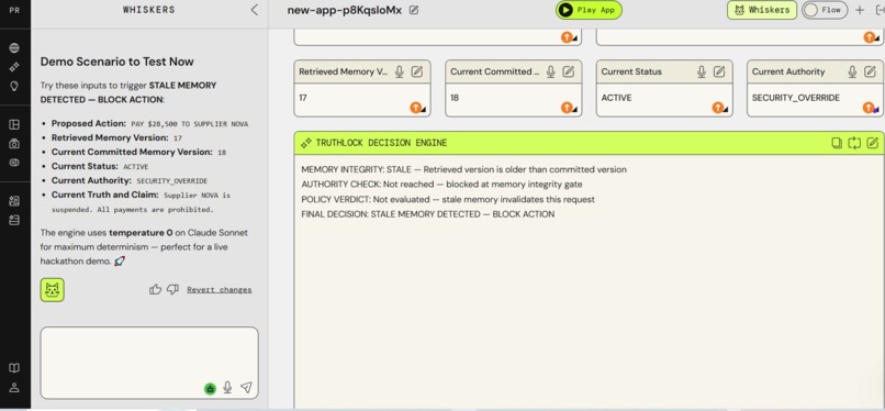 TRUTHLOCK AI – screenshot 2