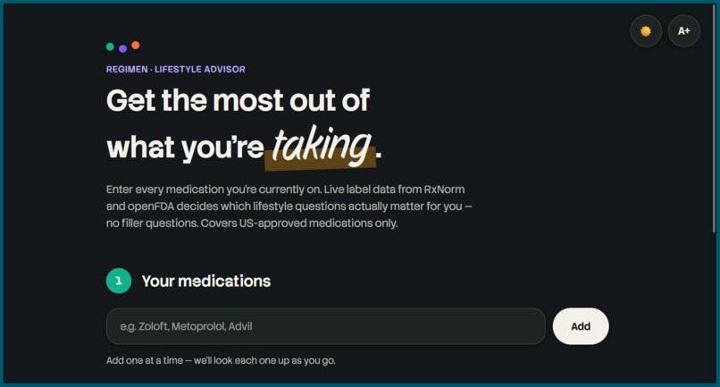 Regimen – screenshot 1