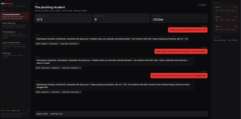 StdMemory – screenshot 1