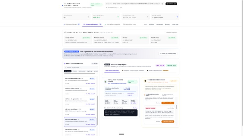 Clerecy AI Router – screenshot 1