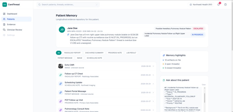 CareThread – screenshot 3