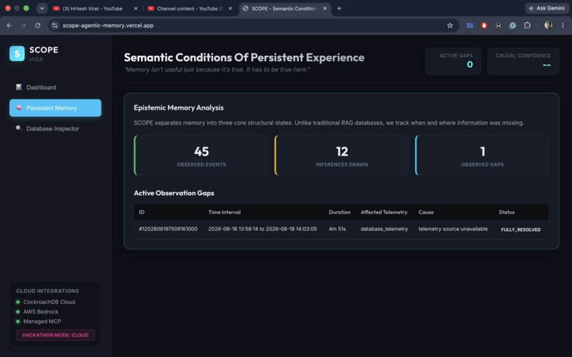 SCOPE – screenshot 2
