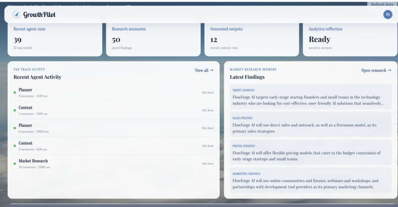 GrowthPilot – screenshot 2