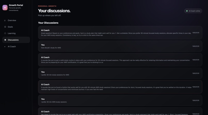 Growth Portal – screenshot 4