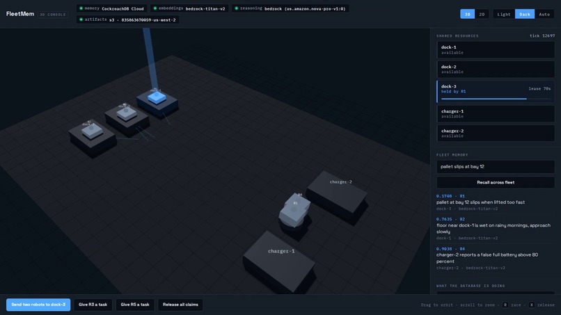 FleetMem - agentic memory for robot fleets – screenshot 1