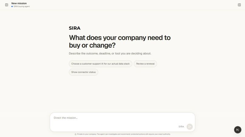 SIRA & SEIL: Agentic Software Marketplace – screenshot 1
