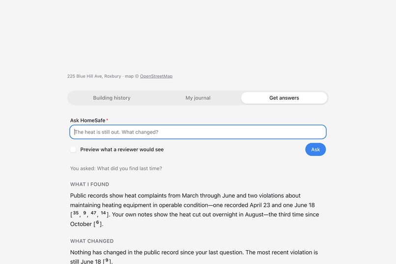 HomeSafe – screenshot 5
