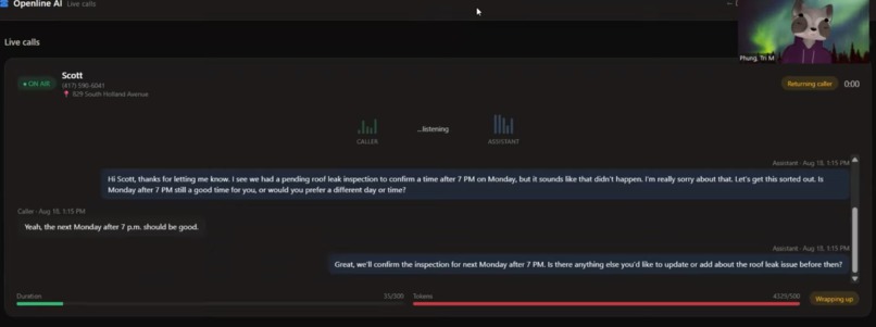 OPENLINE AI  – screenshot 5