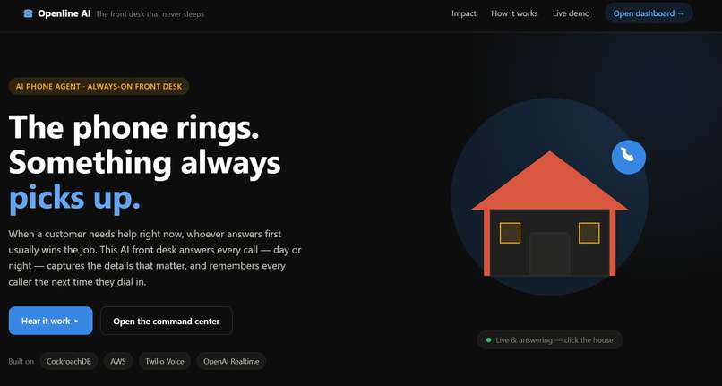 OPENLINE AI  – screenshot 2