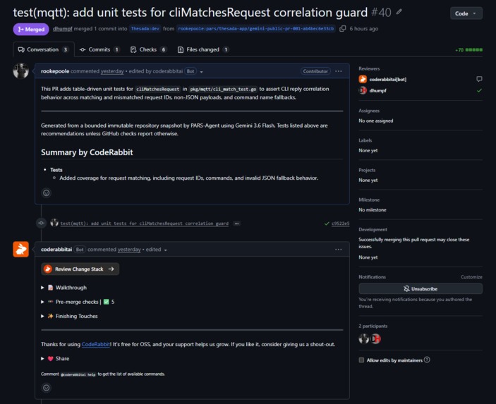 PARS-Agent – screenshot 4
