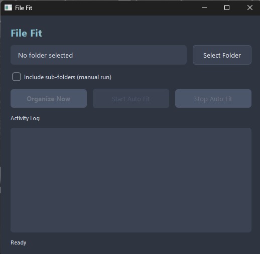 File Fit – screenshot 1
