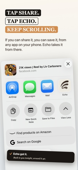 Echo – screenshot 2