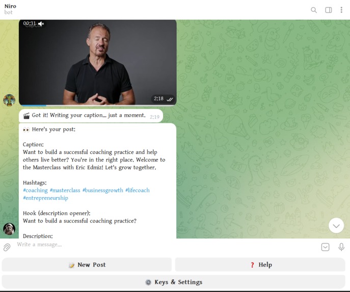 Zero-Cost Automated Social Media Pipeline – screenshot 1