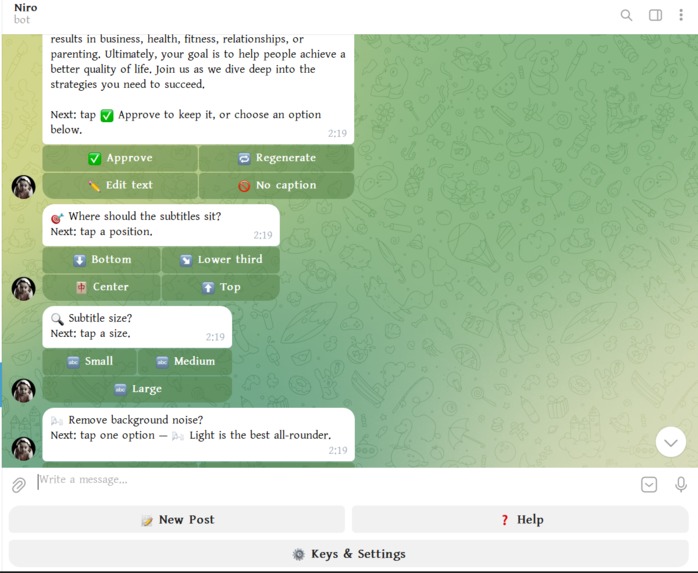 Zero-Cost Automated Social Media Pipeline – screenshot 2