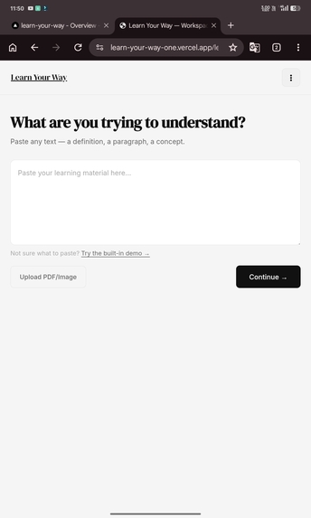Lear-Your-Way – screenshot 2