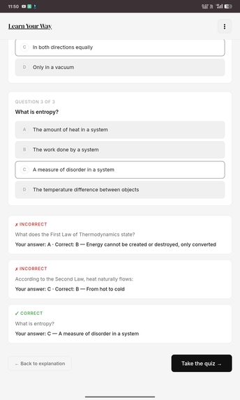 Lear-Your-Way – screenshot 6