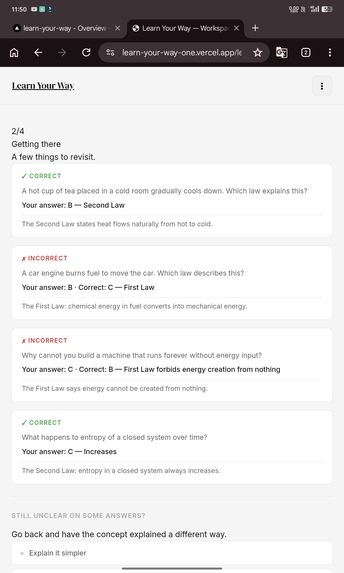 Lear-Your-Way – screenshot 5