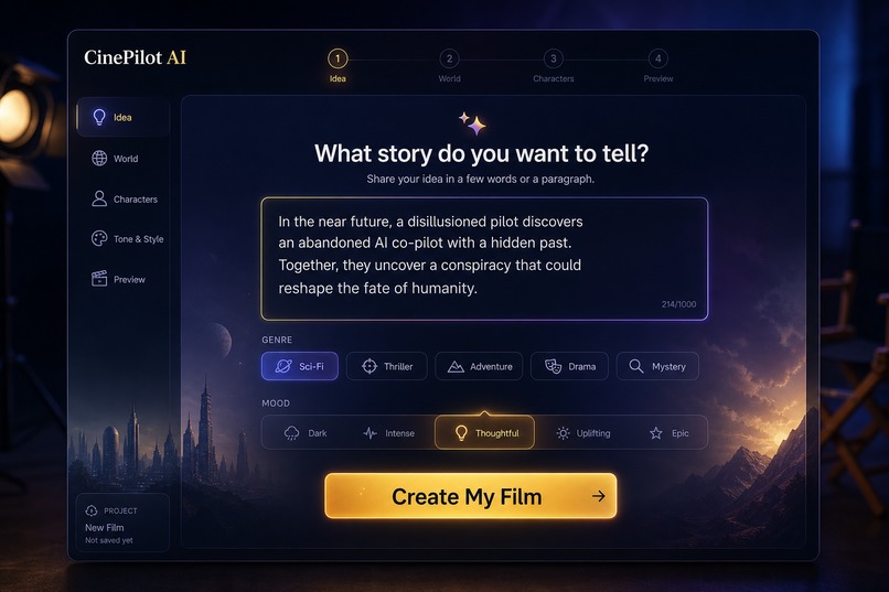 CinePilot AI – screenshot 2