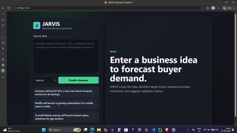 JARVIS (Market Predicter) – screenshot 1