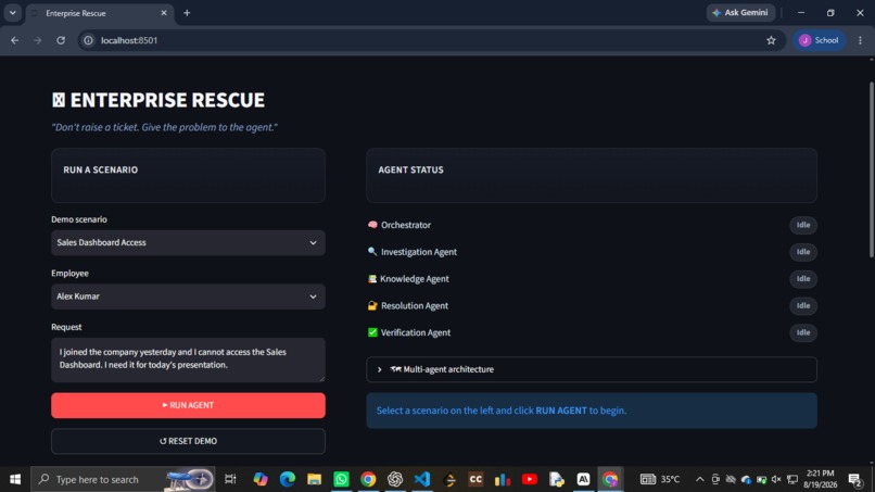 Enterprise Rescue – screenshot 1